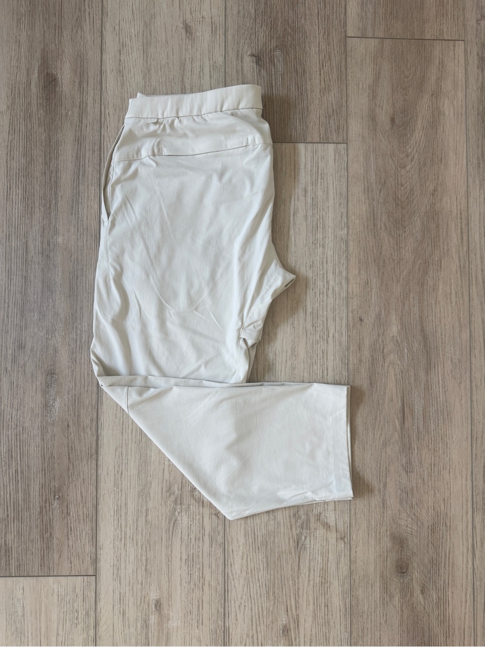 lululemon athletica Men's Off-White Stretch Joggers